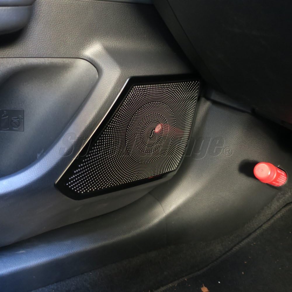 Speed Garage Black Speaker Cover Garnish for the New Toyota Prius 60 Series Interior Custom Parts (2023) - Dress-Up