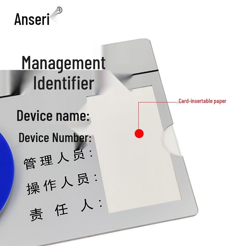 Ansai Rui Six-State Rotary Equipment Status Acrylic Indicator Sign