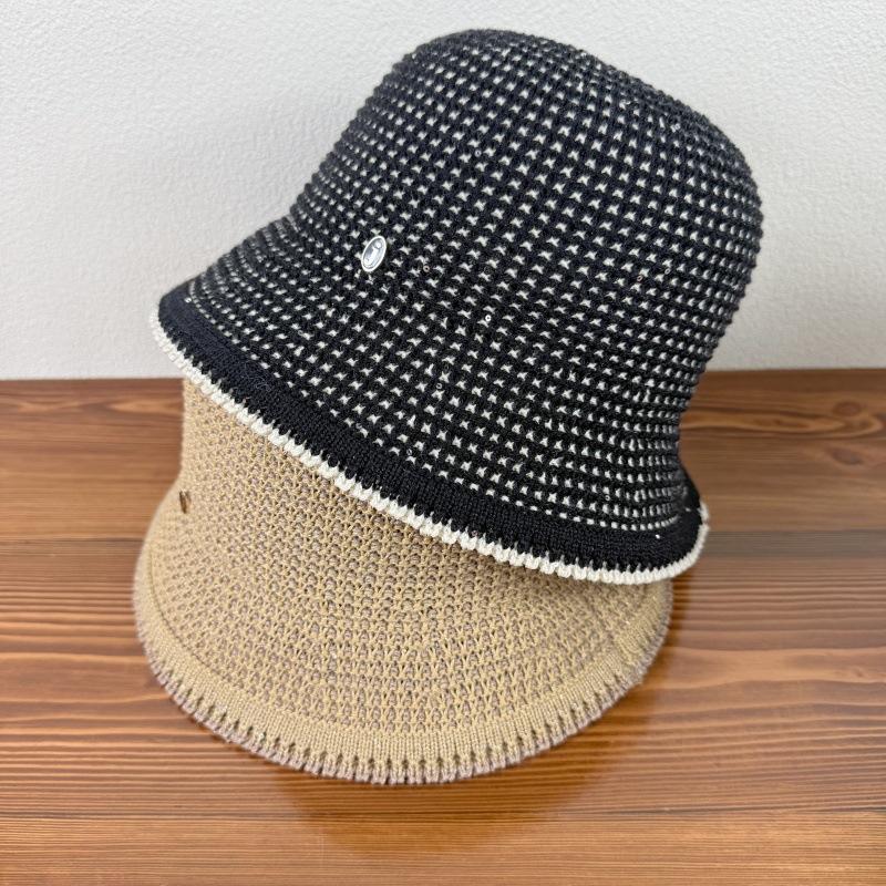 Weaving Fisherman Hat for Women Spring and Summer Sun Shading Breathable Hollow Leisure Cap
