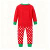 Children's Home Wear Pajamas Set Long-sleeved Tops And Long Pants Two-piece Coat Play Christmas Clothes