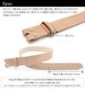 In Belt Only Wide Smooth Leather Classico Leather Belt Replacement Belt Belt Belt Genuine Leather Tochigi Leather Belt Only [Tochigi Leather] [Made