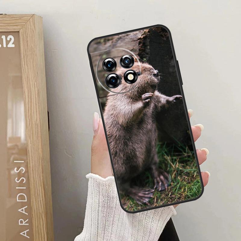 

Animal Beaver Case For OnePlus Nord 5 CE 4 3 2 Lite N20 N30 OnePlus 15 13 12 R 10T 13T 10R 8T 9 10 11 Cover OnePlus 10R