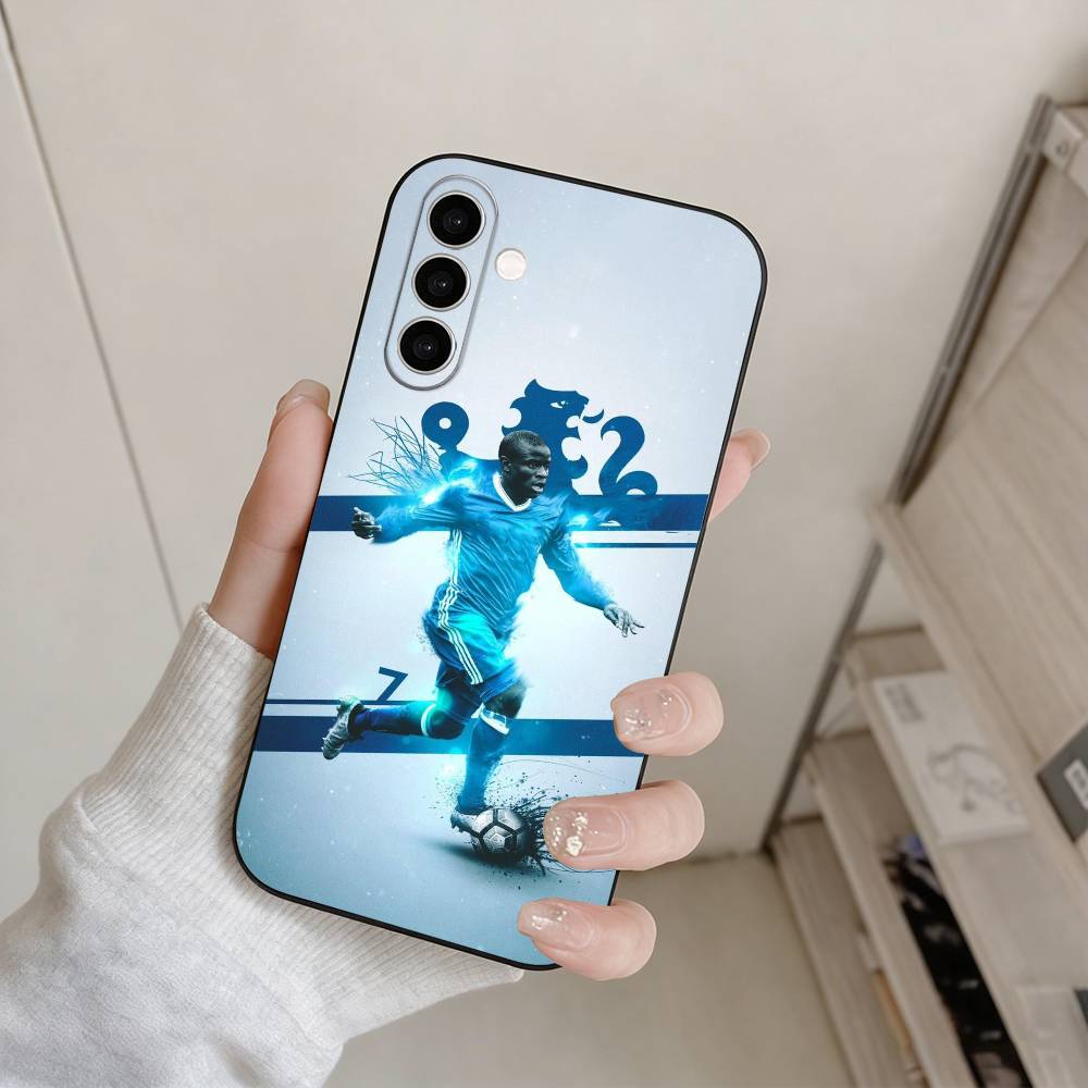 Engolo Kante Phone Case For Samsung Galaxy A73,A72,A71,A70,A53,A52,A51,Others Soft Black Cover