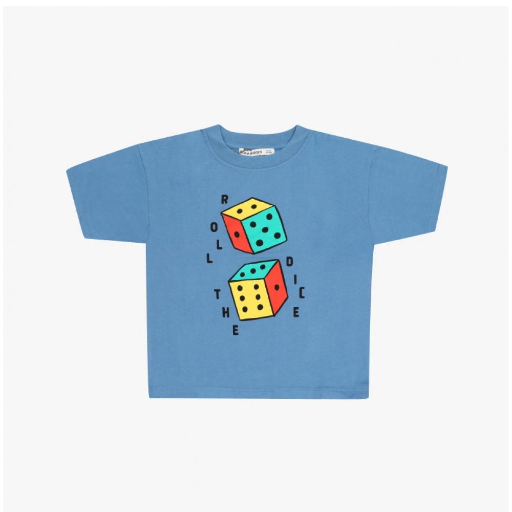 Bobo Shoes Roll The Dice Kids Short Sleeve Tee B225ac003