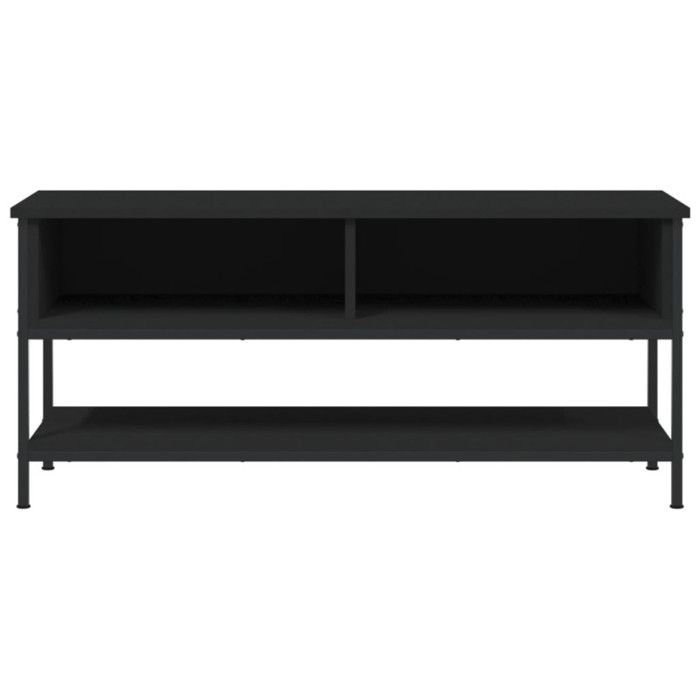 VidaXL TV Stand Black 100x35x45 Cm Engineered Wood 832783