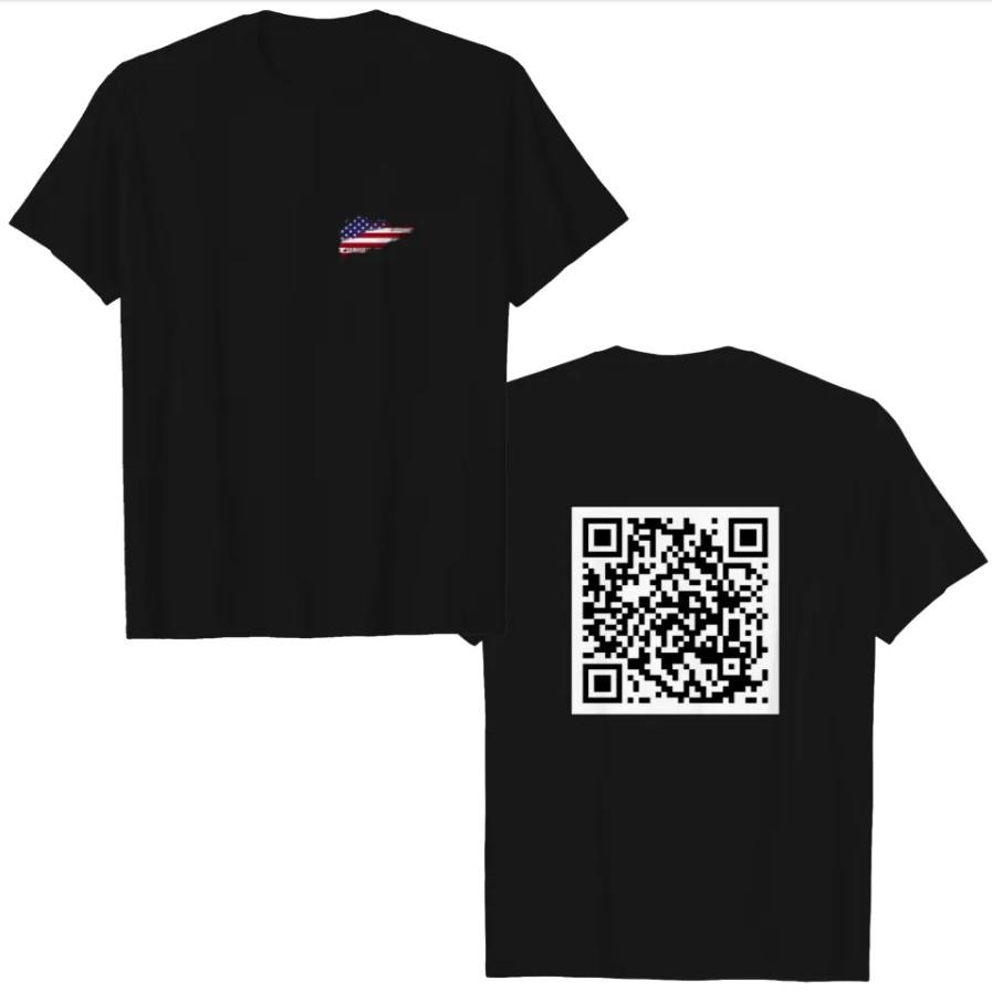 Trump Dance QR Code Shirt Comfort Colors Shirt Viral Trump Dance YMCA QR Code He