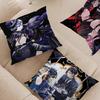 B-Black B-Butler Japanese Anime Cushion Cover Polyester Sofa Cushions Decorative Throw Pillows Home Decoration Pillowcover