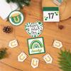 Patricks Day Decorations for Kitchen Room Tabletop Patrick's Day Tiered Tray Decor Set Happy Patricks Day Card