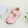 Children Princess Shoes Spring Autumn Classic Girls Leather Shoes Wedding Party Kids Causal Ballet Flat Shoes Shallow Non-slip
