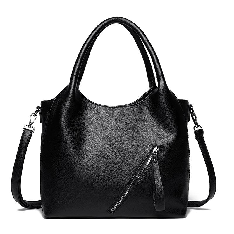 Modische Kunstleder-Umhängetasche für Damen, Handtasche mit großem Fassungsvermögen, Retro-Umhängetasche geeignet für den täglichen Gebrauch und zum Einkaufen