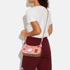 Coach Teri 26 Animal Print Leather Shoulder Bag Women Shoulder Bag Pink CC420-IMS5K