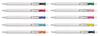 Mitsubishi Pencil Gel Ink Ballpoint 10 Pack of 10 Pen, Uni-Ball One, 0.5mm, Off-White, Colors, UMN-S-05-10C,