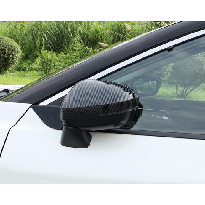 Carbon Fiber Side Rearview Mirror Cover Trim For Nissan Rogue X-Trail -2025