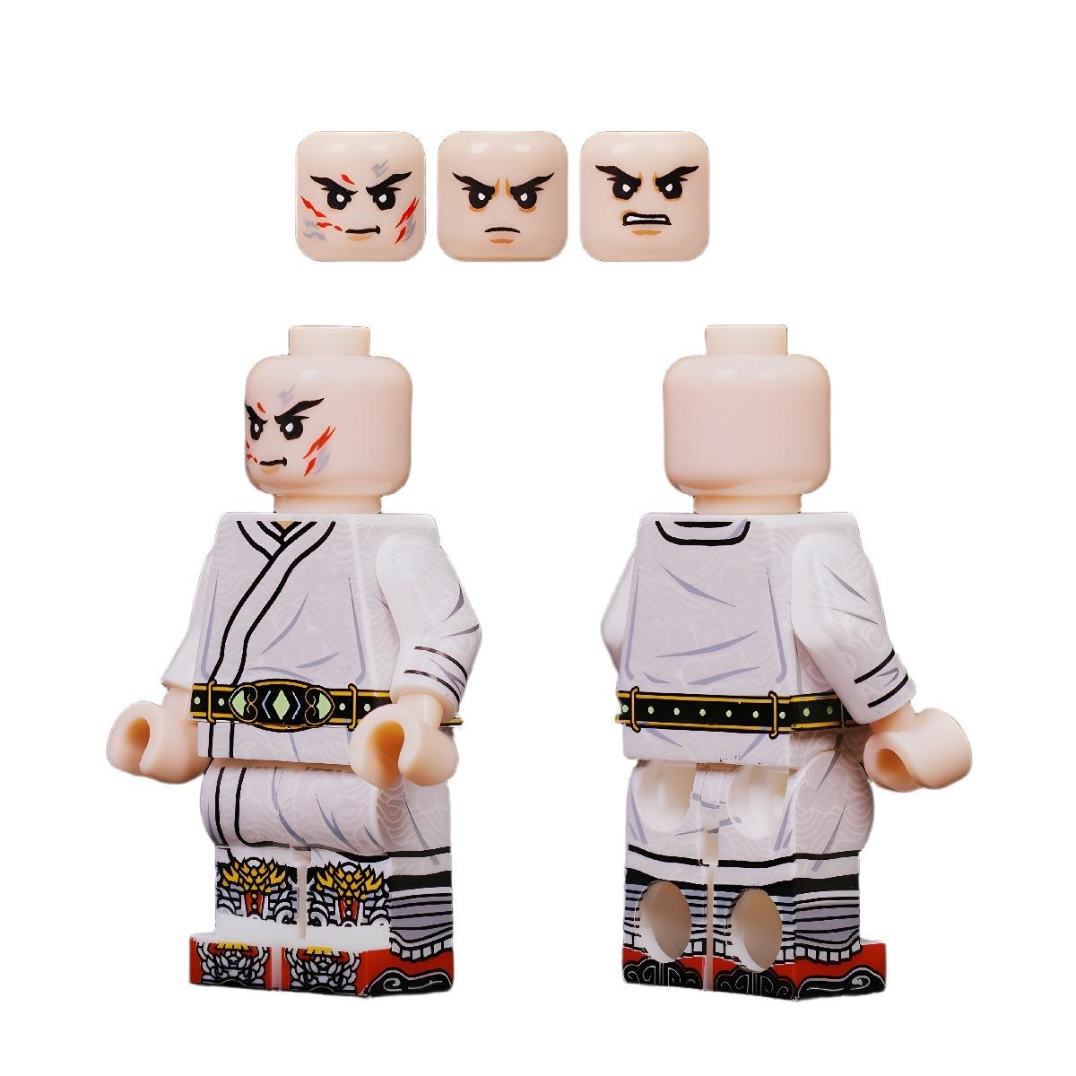 

Фигурка третьей стороны Three Kingdoms Series Romance Building Block Lv Bu Sun Quan Совместимость игрушек