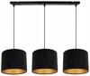 Elegant Hanging Lamp Golden Velvet Lampshade Selection