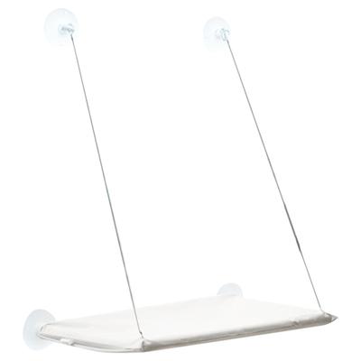 Securely Mounted Ultra-Soft Cat Window Hammock Bed- Cozy Cloud-Like Perch Ideal For Feline Naptime, Space-Saving Design Perfect
