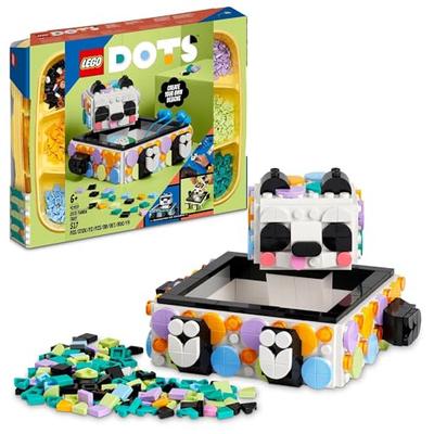 LEGO Dots Süßer Panda-Tablett 41959, Spielzeugbausteine, Geschenk, Schmuck, Basteln, Jungen und Mädchen, Ab 6 Jahren