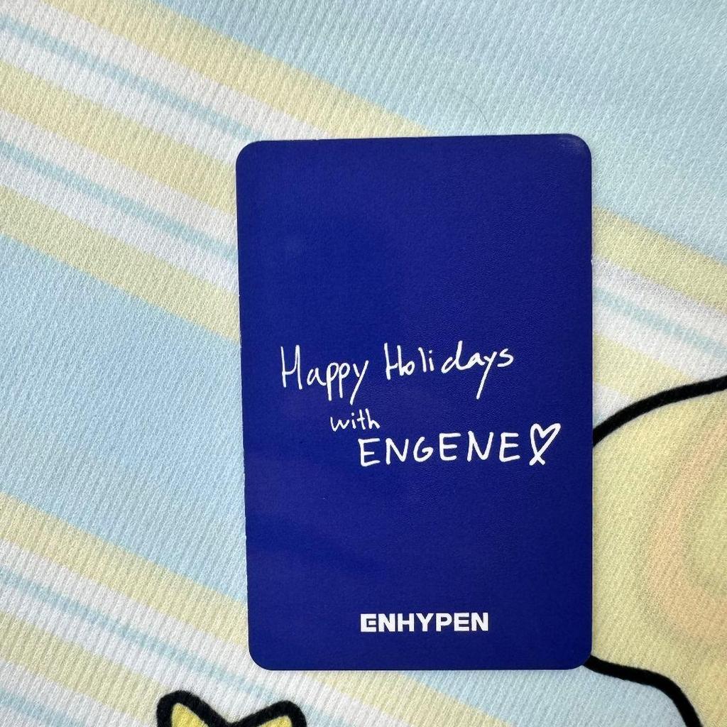 [USED] ENHYPEN Gayo Daejun Jake SBS Enap Sanok Trading Card