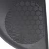 Automotive Door Speaker Cover Black Grille Plastic Replacement Easy Install Accessory for Sound System Enhancement