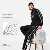 Li Ning Sports Casual Adjustable Shoulder Strap Zipper Backpack Unisex Backpack Off-White ABST155-2