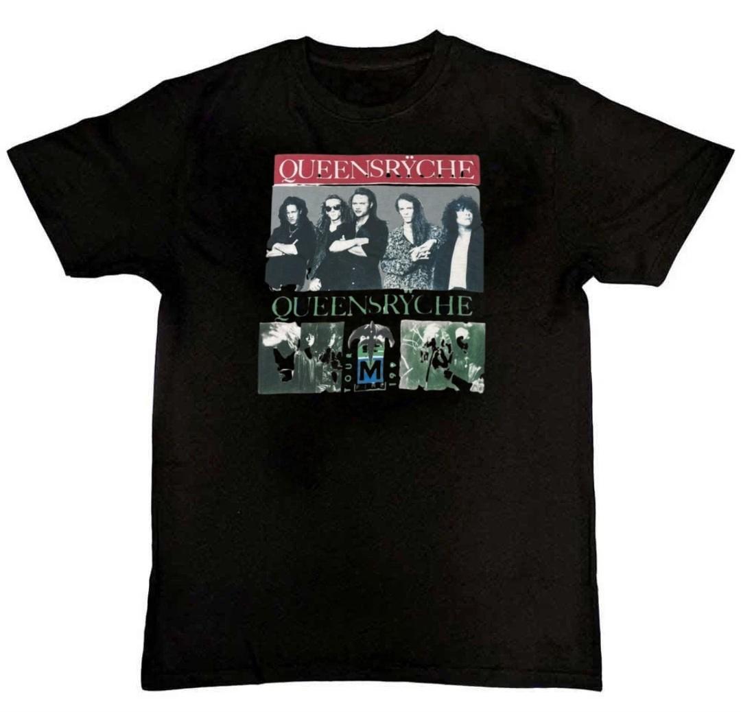 Vtg Queensryche Band Tour 1991 Graphic Mens T-Shirt XXXL
