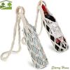 Bohemian Hanging Bottle Net Bag Hollow Out Decorative Coffee Cup Holder Easy To Carry Hand-woven Crochet Wine Bottle Carrier