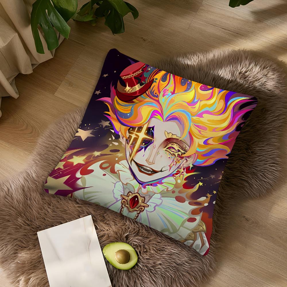 Game Identity V Hullabaloo Hunter Mike Morton cushion For Bedroom Car Coffee Shop Room and Living Room Sofa Decorative PillowCov