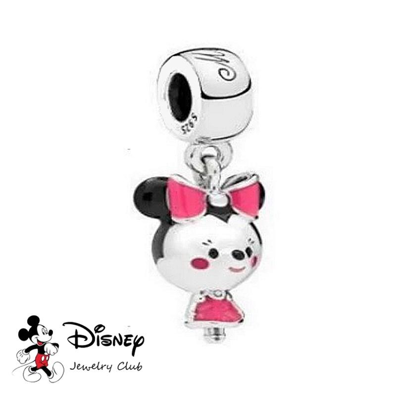 Brandneue MINISO Charms Perlen Komponenten Do It Yourself Hohe Qualität Feiner Schmuck Geschenke Minnie Maus Eislaufen Zauberlehrling Mickey Perle