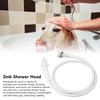 Hair Salon Handheld Shampoo Sprayer Sink Faucet Shower Head with Hose for Bathing Baby Pets 4.9ft
