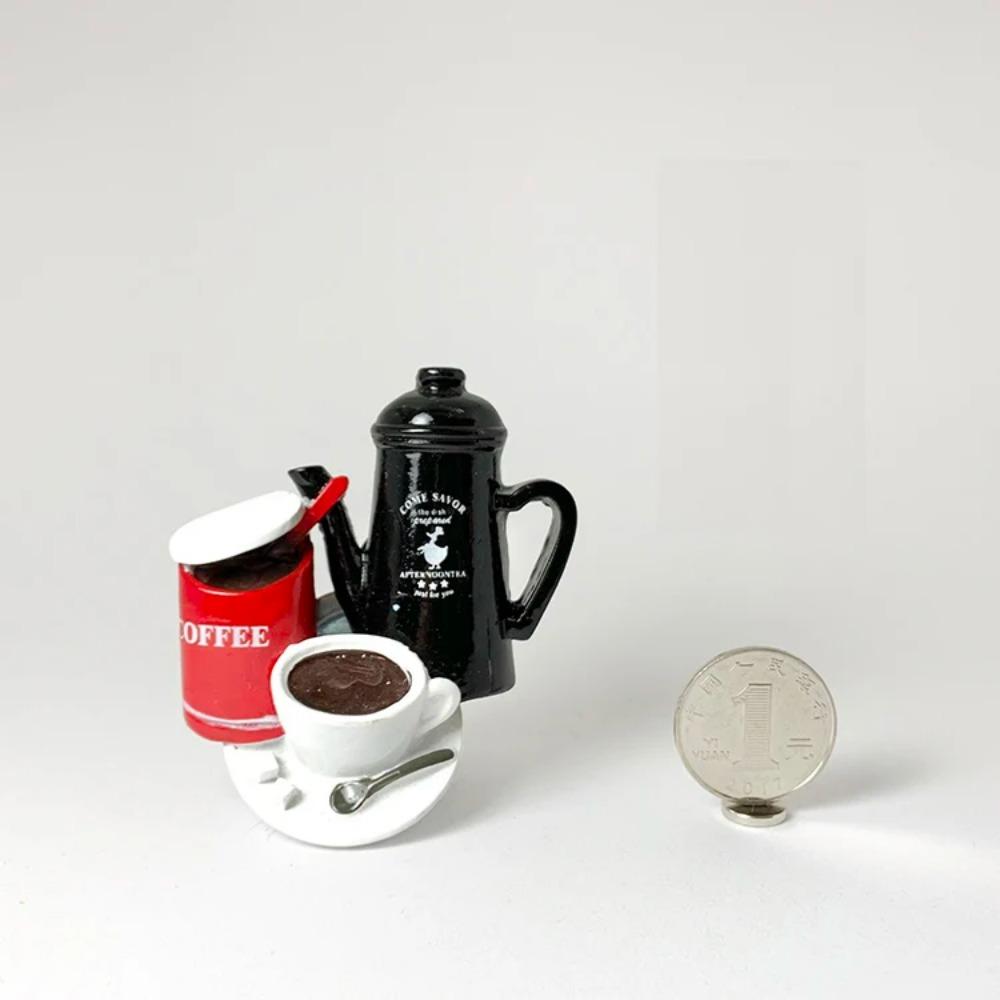 Teekanne Tee 3D Kühlschrankmagnete Kuchen Keks magnetische Kühlschrankpaste Kinder Früherziehung Magnetpaste Heimdekoration