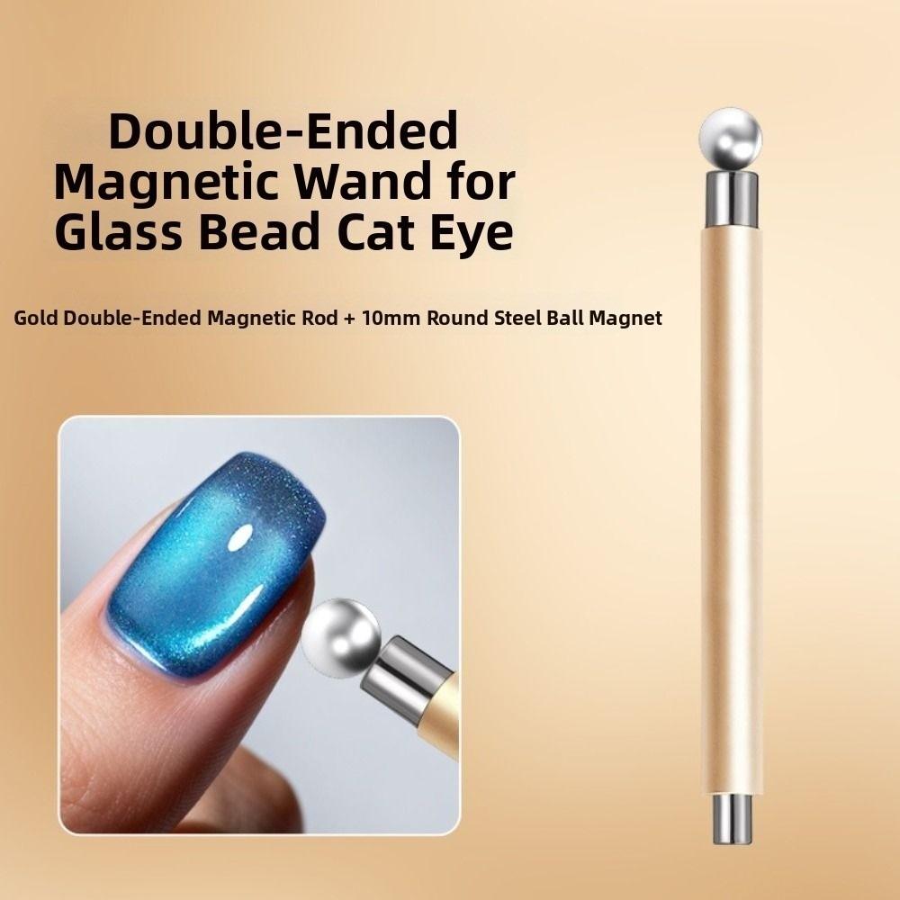 Dual-purpose Nail Magnetic Stick Double Headed Large Magnetic Pen for Manicure Magnetic Tools