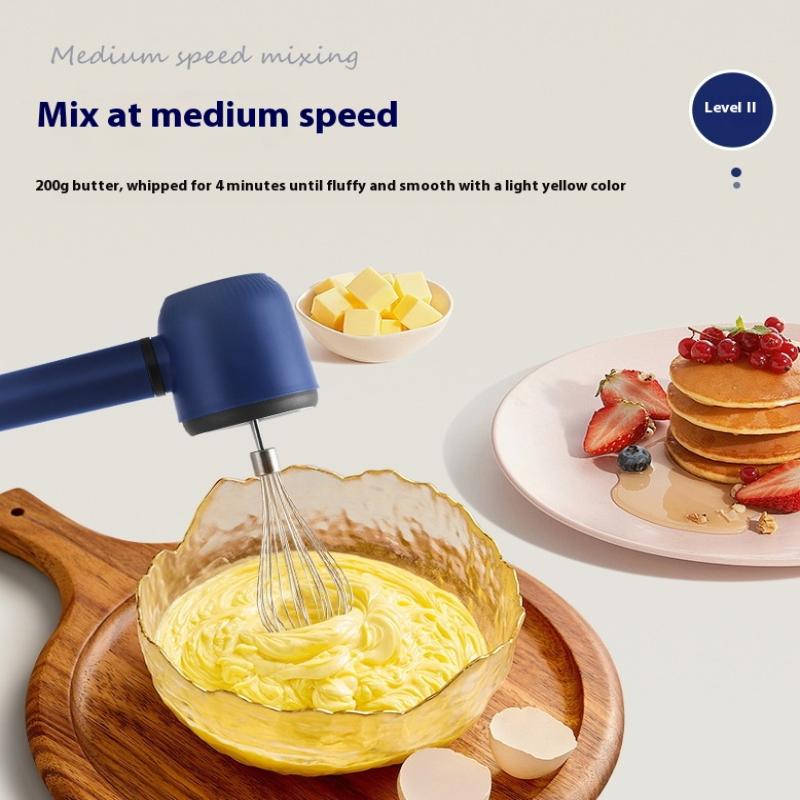Electric Portable Blender Mixer Kitchen Tools Milk Frother Egg Beater Cake Baking Kneading Mixer Hand Mixer Food Processor Set