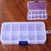 10 Grid Storage Box Plastic Single Compartment Size Adjustable Jewelry Organizer Container for Case Organizer Boxes Tool