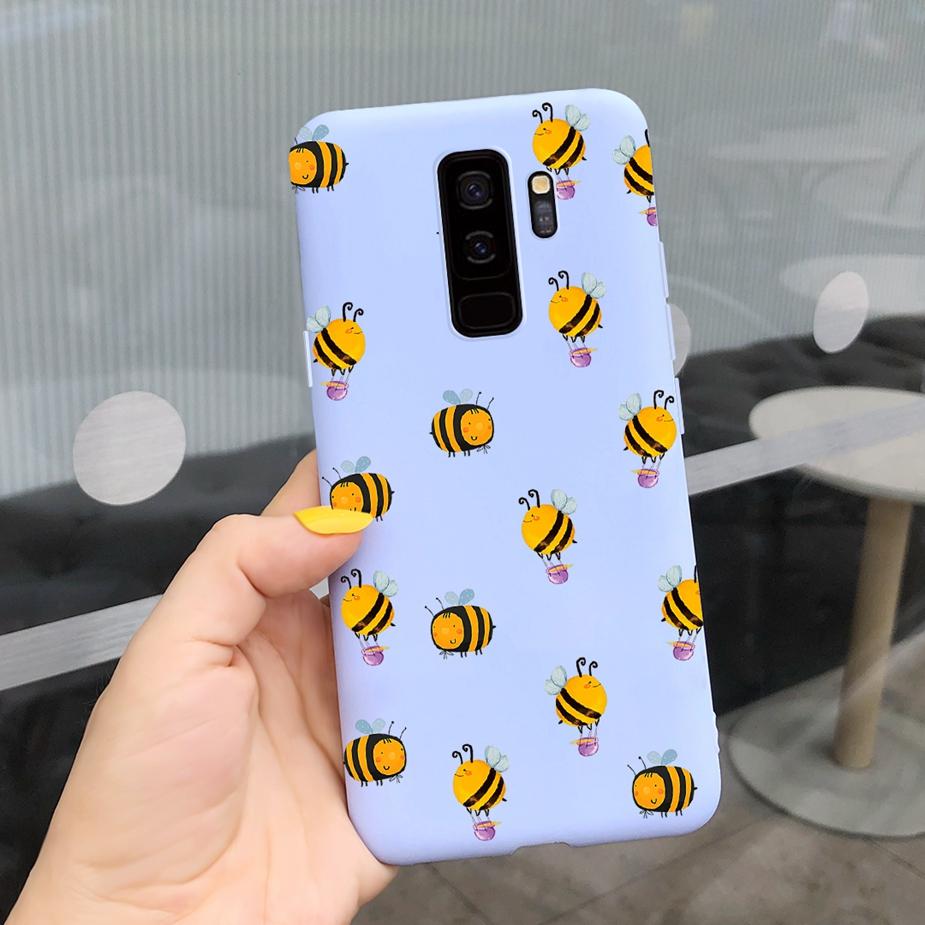 For Samsung Galaxy S9 S9+ Case Cute Fashion Cartoon Girls Cover Silicone Soft TPU Phone Case For Samsung S9 Plus S9+ Fundas Capa