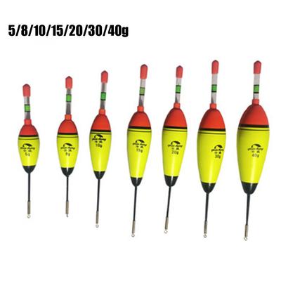 High Quality Bobber Plastic Fishing Night Float Light Stick Eva Foam Ball Boia