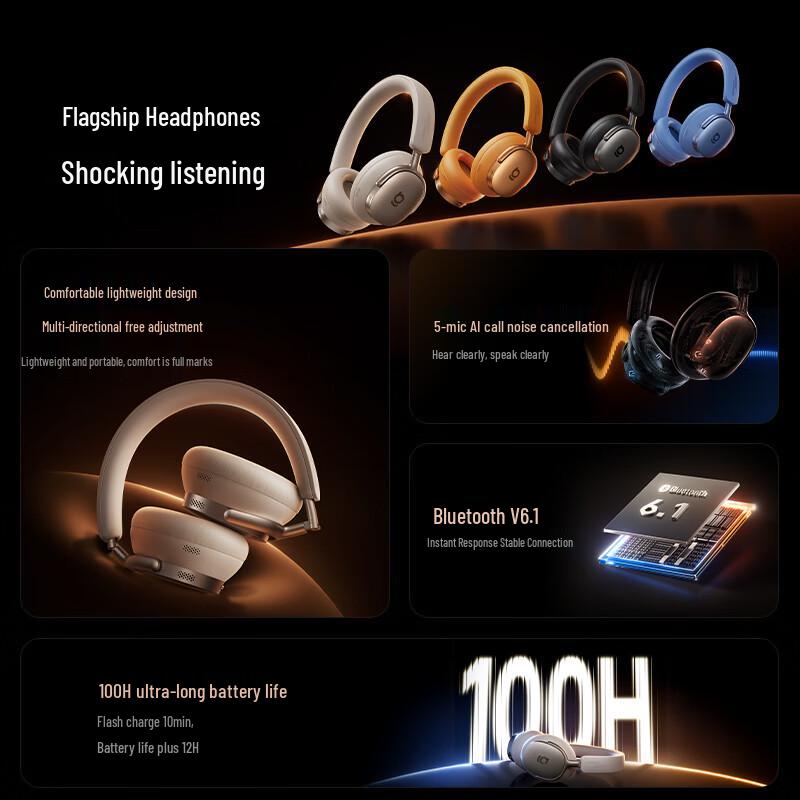 Baseus Inspire XH1 ANC Bluetooth Gaming Headphones