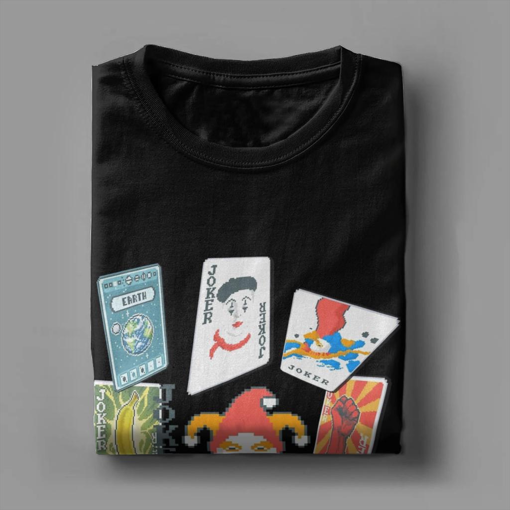 Balatro Game Tee Shirt for Men Women New Arrival T Shirts Card Joker Cotton Clothes