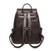 Women's Retro Backpack Soft Leather Travel Backpack