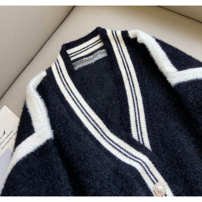 Cardigan Coat for Women Winter Oversize Thickened Solid Color Loose Long Sleeve Hooded Cardigan Coat Top