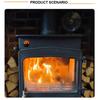 Hot Sell 6 Blades Stove Fan Heat Powered Fireplace Fan Log Wood Burner Eco-fan Quiet Fan Home Winter Warm Heat Distribution