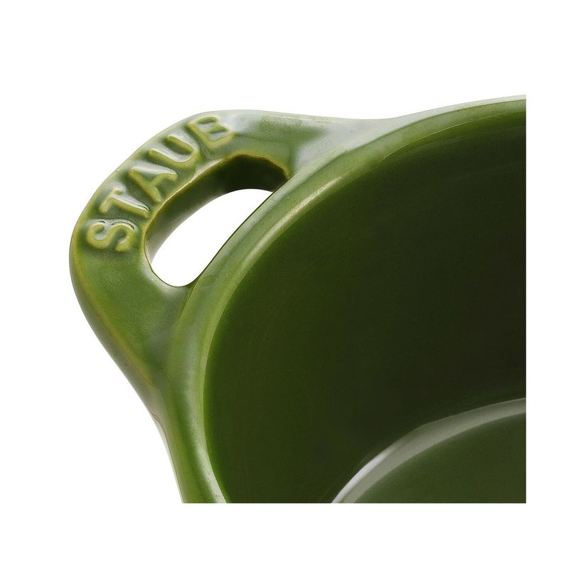 Staub Ceramic Mini Cocotte Round 10cm (Basil Green)