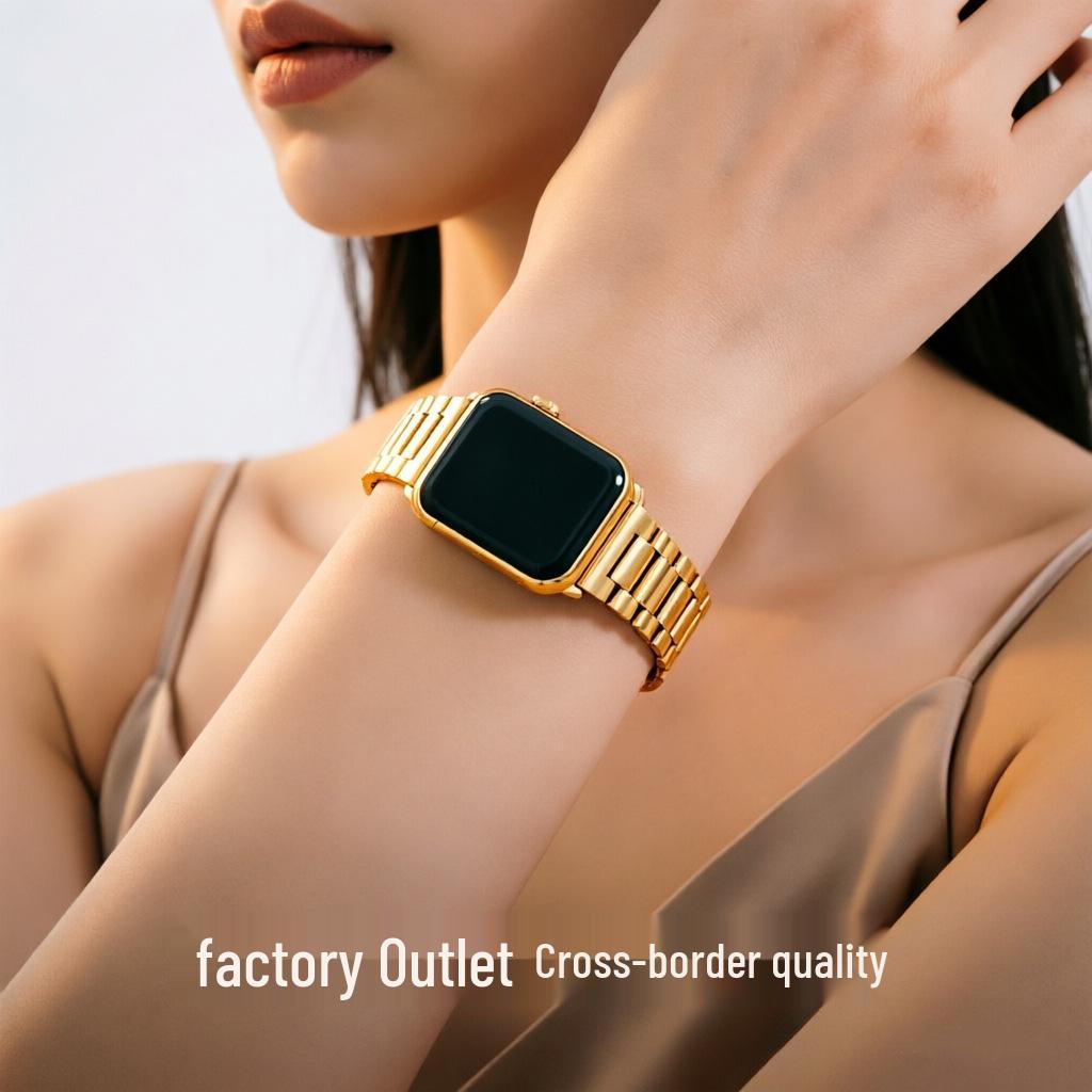 Stainless Steel Slim Waist Strap for Apple iWatch S10/S11