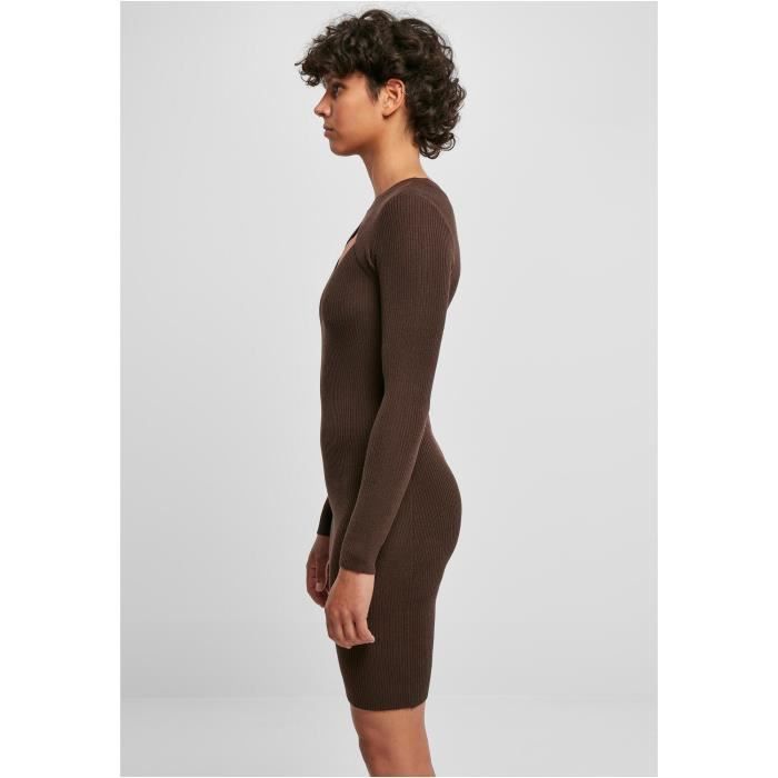 Robe pull découpée femme Urban Classics