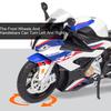 1:12 S1000Rr Miniature Motorbike Model Toys Alloy Diecast Rrs1000 Motorcycles Sound Light Shock Absorption Ornament Boys Gifts