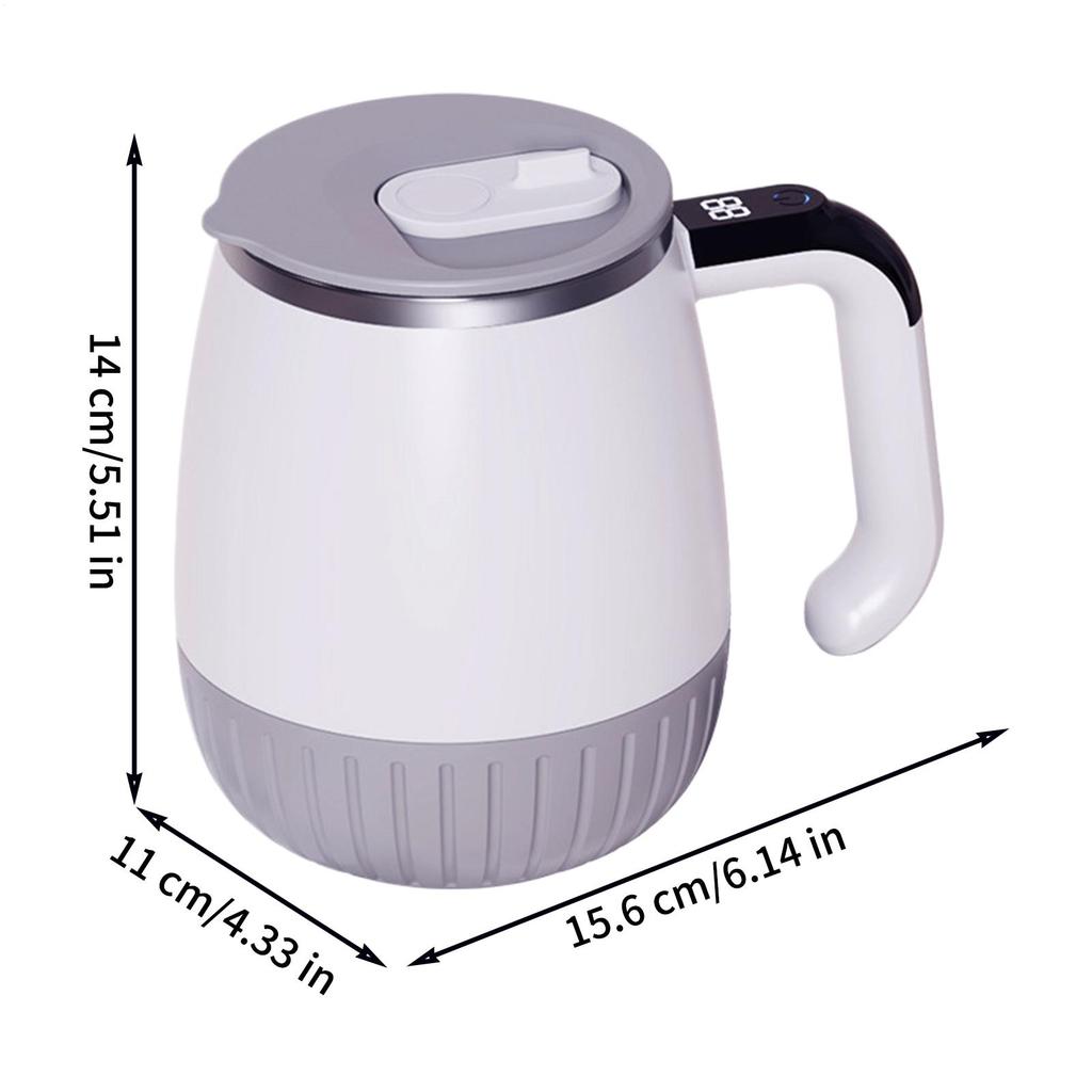 Automatic Self Stirring Coffee Mug Mixing Blending Tumbler With Lid Automatic Magnetic Stirring Coffee Mug For Milk Tea Beverage