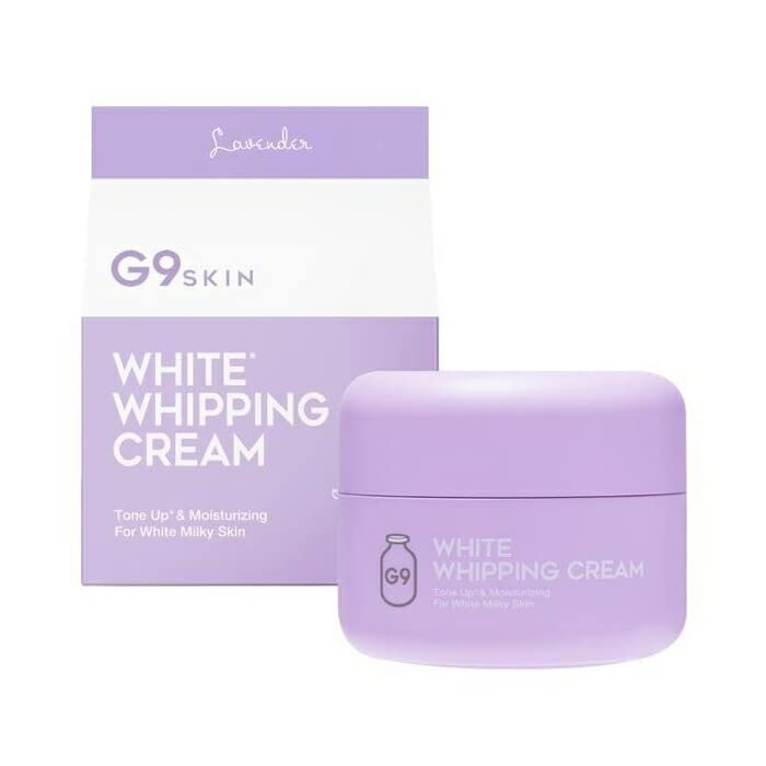 G9SKIN GR G9 Skin White Whipping Cream Лавандовый крем-основа под макияж для лица (50г)