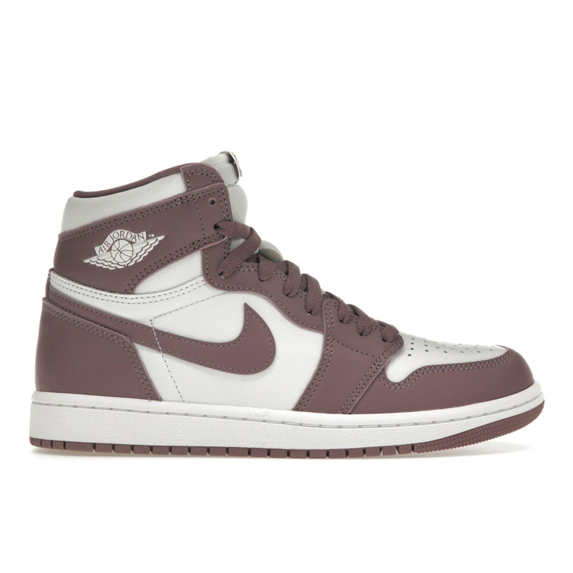 Air Jordan 1 Retro High OG Mauve Unisex Sneakers Viola Bianco Sky-J-Mauve DZ5485-105 cm