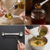 Rustless Steel Double Spoon Double End Seasoning Spoon Measuring Spoon  Seasoning Portioning