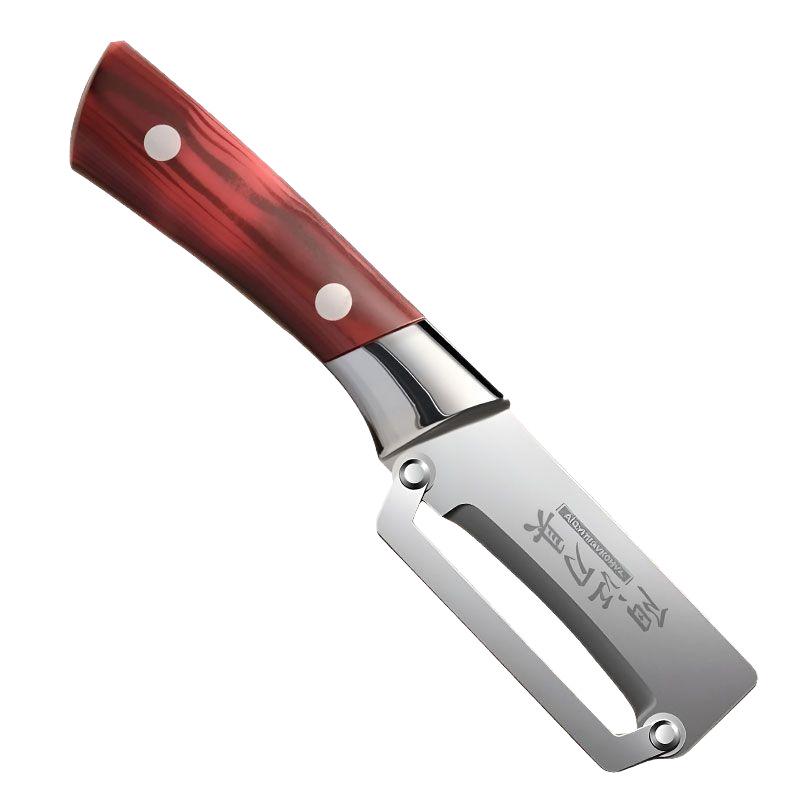 Stainless Steel Peeler & Grater for Pumpkins, Lettuce, and Sugarcane - Ideal for Home and Commercial Kitchens.