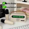 2026 German YF Bluetooth Speaker with Karaoke Mic – Stylish All-in-One for Home & Celebrations